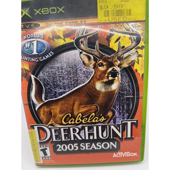 Cabela's Deer Hunt 2005 Season Original Microsoft Xbox Complete Hunting Game - Picture 2 of 8
